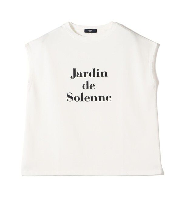 SHIPS Colors 「SHIPS Colors:〈接触冷感・UVカット・洗濯機可能〉フレンチスリーブ SOLENNE ロゴ TEE◇」|Tシャツ・カットソー|