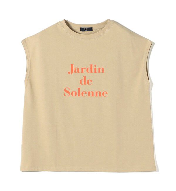 SHIPS Colors 「SHIPS Colors:〈接触冷感・UVカット・洗濯機可能〉フレンチスリーブ SOLENNE ロゴ TEE◇」|Tシャツ・カットソー|