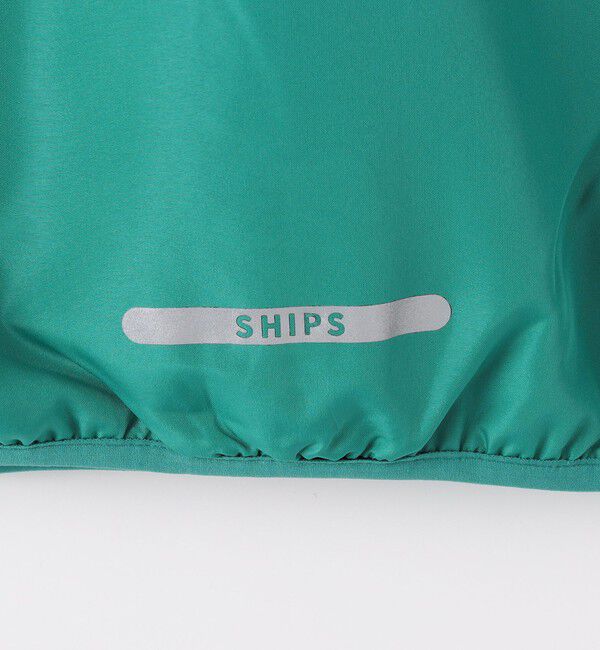 SHIPS Colors 「《予約》SHIPS Colors:80～130cm /〈洗濯機可能〉バイカラー ジップ フード ブルゾン◆」|ブルゾン・スタジャン|