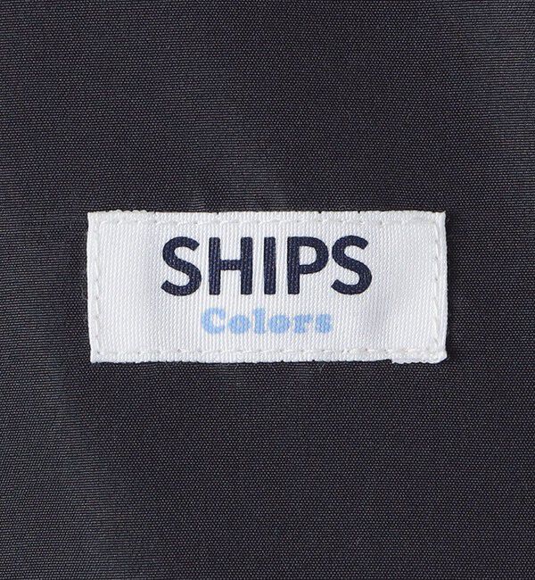 SHIPS Colors 「《予約》SHIPS Colors:80～130cm /〈洗濯機可能〉バイカラー ジップ フード ブルゾン◆」|ブルゾン・スタジャン|