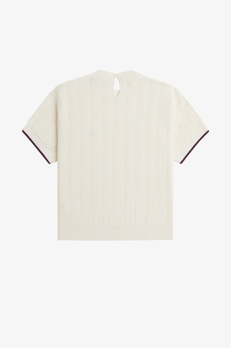 FRED PERRY 「FRED PERRY／Textured Knitted T-Shirt／テクスチャードニットTシャツ」|Tシャツ・カットソー|