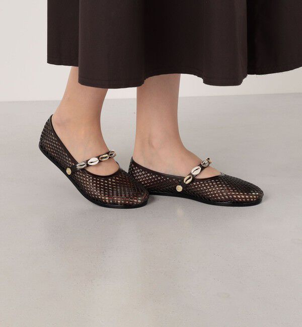 TOMORROWLAND GOODS「ANCIENT GREEK SANDALS IRO SHELLS バレリーナシューズ」|バレエシューズ|