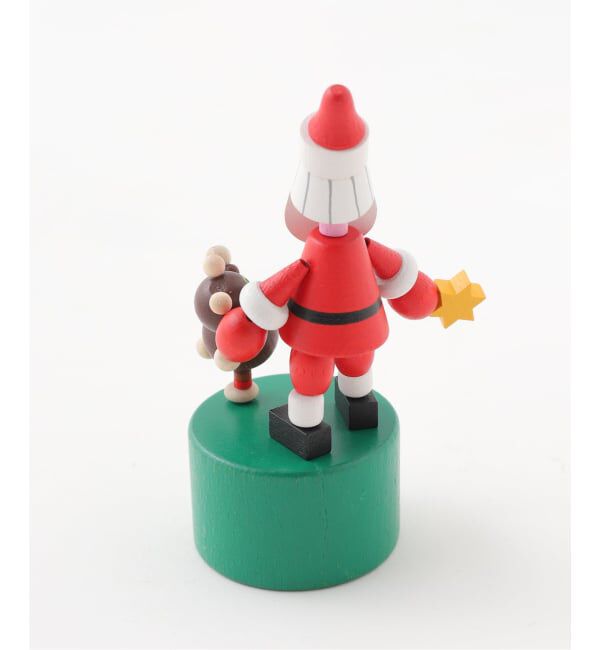 journal standard Furniture「【DETOA/デトア】Wooden Push Up Toy Santa&Teddy Bear　プッシュトイ」|その他|