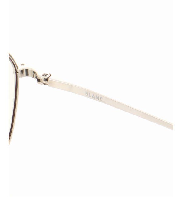 EYETHINK「BLANC.. 別注 ET003 SILVER / L.BRN - GRY ex Sunglasses」|サングラス|