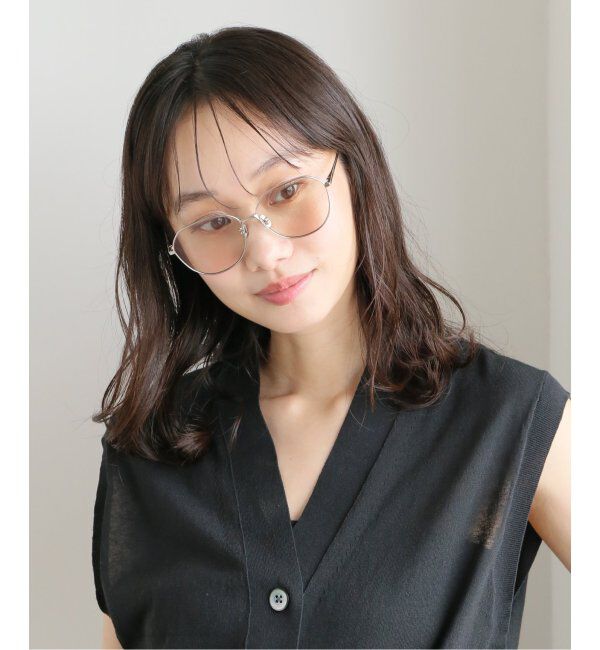 EYETHINK「BLANC.. 別注 ET003 SILVER / L.BRN - GRY ex Sunglasses」|サングラス|