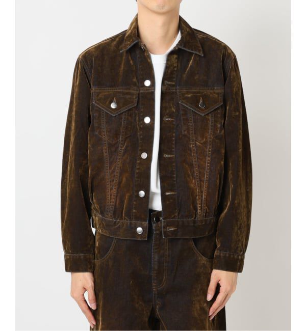 JOINT WORKS「≪予約≫NOCTO ARCHIVE/ノクト アーカイブ Flocky Denim Jacket」|デニムジャケット|