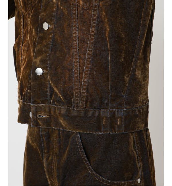 JOINT WORKS「≪予約≫NOCTO ARCHIVE/ノクト アーカイブ Flocky Denim Jacket」|デニムジャケット|