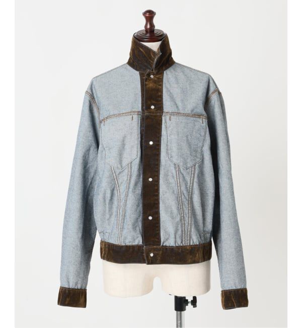 JOINT WORKS「≪予約≫NOCTO ARCHIVE/ノクト アーカイブ Flocky Denim Jacket」|デニムジャケット|