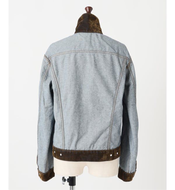 JOINT WORKS「≪予約≫NOCTO ARCHIVE/ノクト アーカイブ Flocky Denim Jacket」|デニムジャケット|