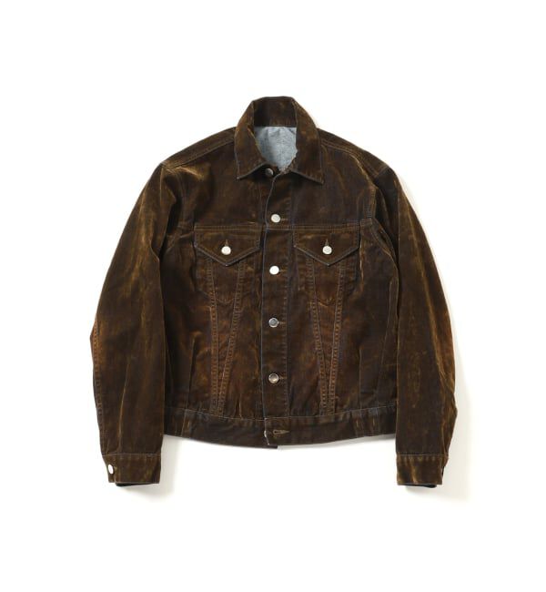 JOINT WORKS「≪予約≫NOCTO ARCHIVE/ノクト アーカイブ Flocky Denim Jacket」|デニムジャケット|