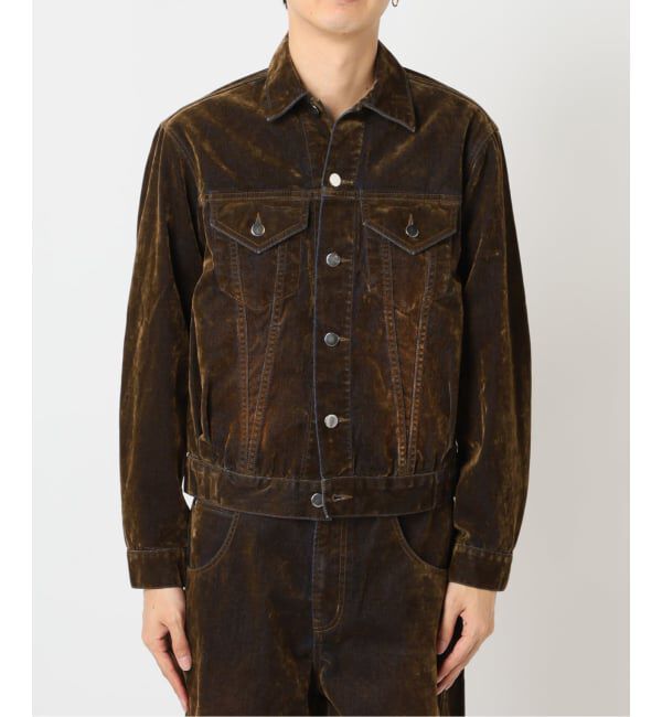 JOINT WORKS「≪予約≫NOCTO ARCHIVE/ノクト アーカイブ Flocky Denim Jacket」|デニムジャケット|