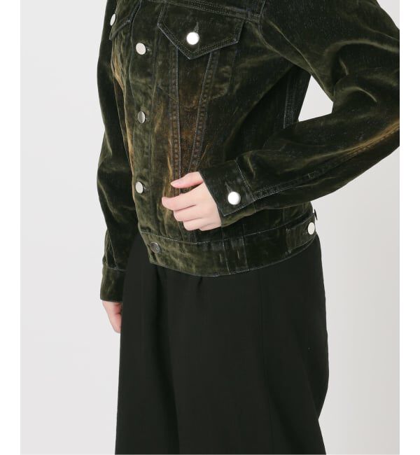 JOINT WORKS「≪予約≫NOCTO ARCHIVE/ノクト アーカイブ Flocky Denim Jacket」|デニムジャケット|