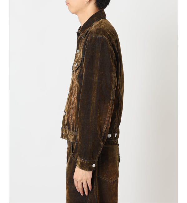 JOINT WORKS「≪予約≫NOCTO ARCHIVE/ノクト アーカイブ Flocky Denim Jacket」|デニムジャケット|