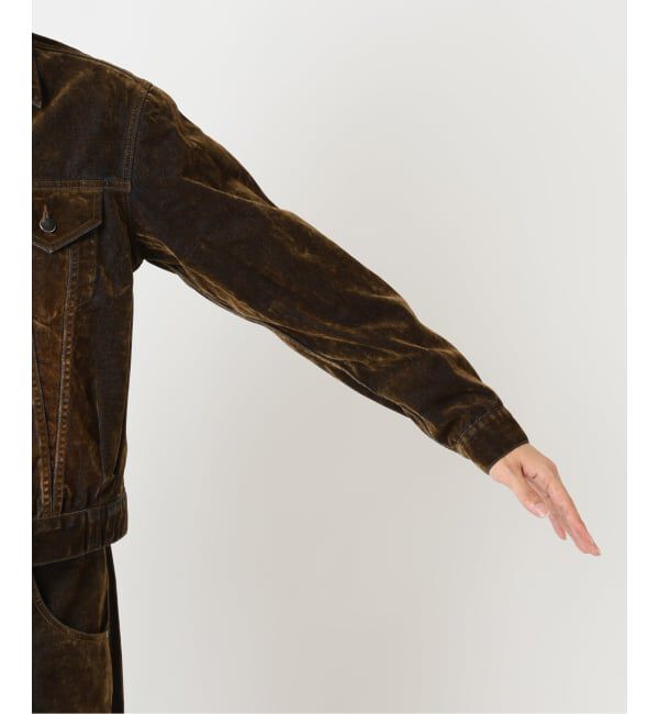 JOINT WORKS「≪予約≫NOCTO ARCHIVE/ノクト アーカイブ Flocky Denim Jacket」|デニムジャケット|