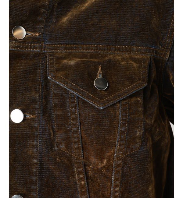 JOINT WORKS「≪予約≫NOCTO ARCHIVE/ノクト アーカイブ Flocky Denim Jacket」|デニムジャケット|