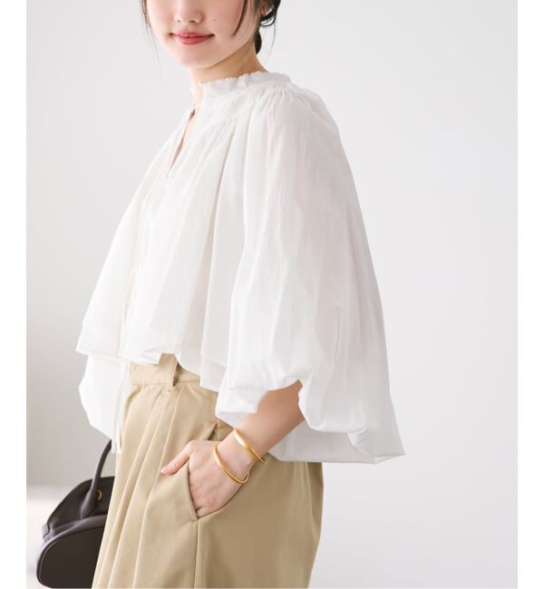 Plage「IND VOIL SHIRRING ブラウス」|シャツ・ブラウス|