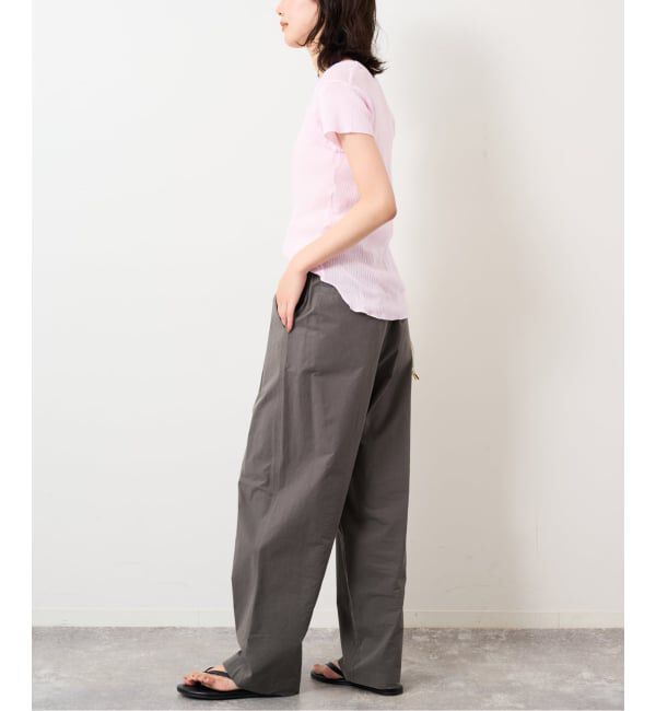 SLOBE IENA「CaRouseLamBRa/ケラウズランブラ シアーリブTシャツ 261-466SO」|Tシャツ・カットソー|