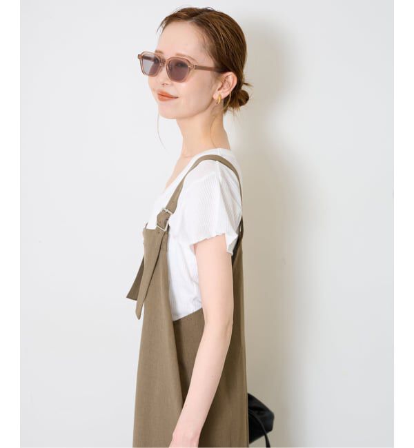 SLOBE IENA「CaRouseLamBRa/ケラウズランブラ シアーリブTシャツ 261-466SO」|Tシャツ・カットソー|