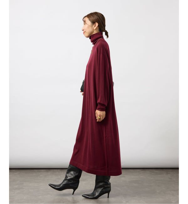 VERMEIL par iena「《WEB限定/追加予約》GLOW wool knit ワンピース」|ワンピース|