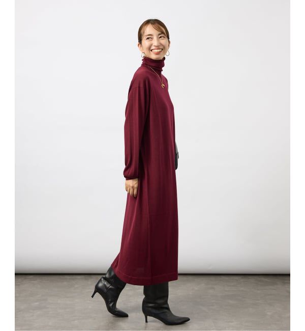 VERMEIL par iena「《WEB限定/追加予約》GLOW wool knit ワンピース」|ワンピース|
