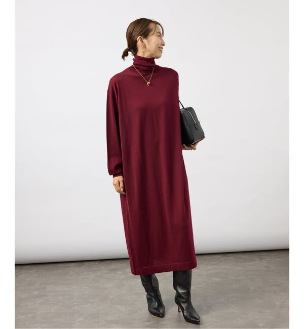 VERMEIL par iena「《WEB限定/追加予約》GLOW wool knit ワンピース」|ワンピース|
