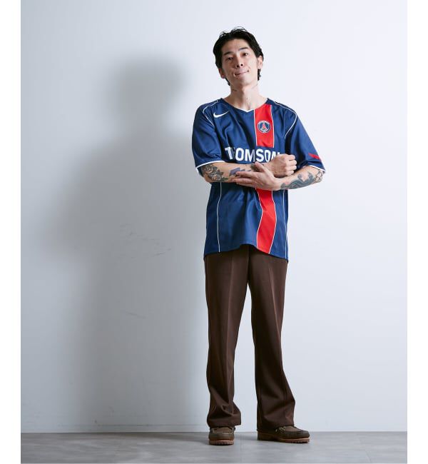 Paris Saint-Germain「【NIKE / ナイキ】PSG Club Team Reissue Jersey 04 Navy IF9578」|Tシャツ・カットソー|