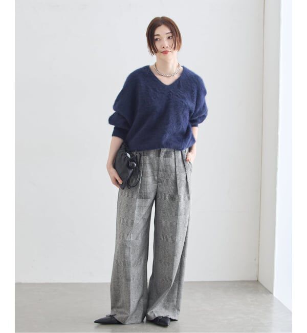journal standard L'essage「《予約》グレンチェックパンツ」|スラックス|