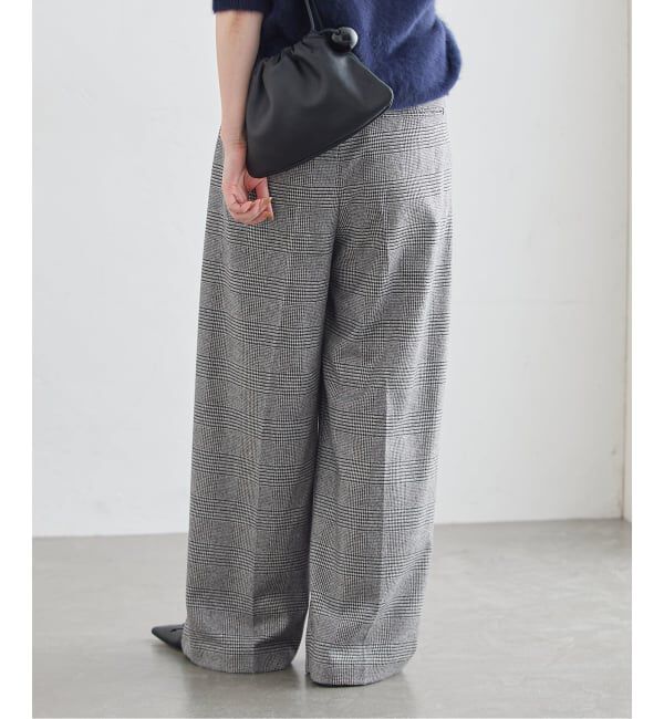 journal standard L'essage「《予約》グレンチェックパンツ」|スラックス|