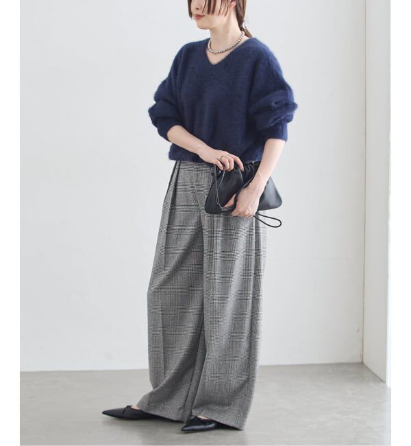 journal standard L'essage「《予約》グレンチェックパンツ」|スラックス|