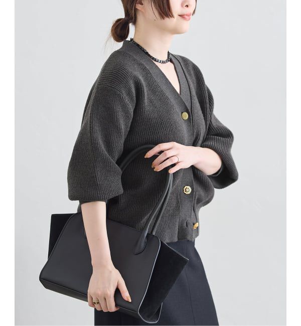 journal standard L'essage「《予約》GOLDボタンカーディガン」|カーディガン|