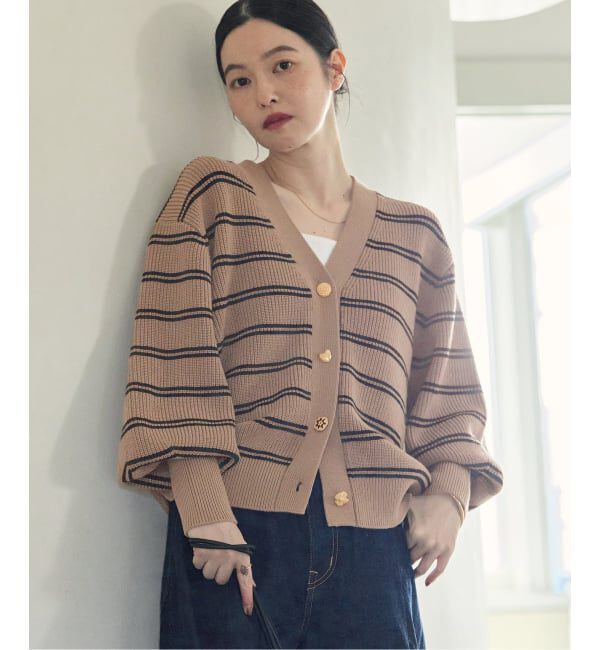 journal standard L'essage「《予約》GOLDボタンカーディガン」|カーディガン|