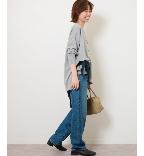 JOURNAL STANDARD relume「《一部WEB限定追加予約 / 新色》BiellaYarnワイドVネックカーディガン」|カーディガン|