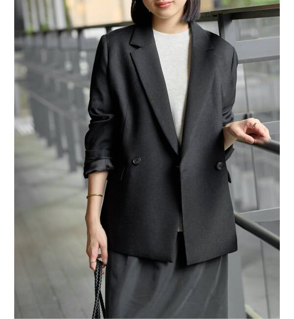 JOURNAL STANDARD relume「《予約》メランジツイルテーラードジャケット」|テーラードジャケット|