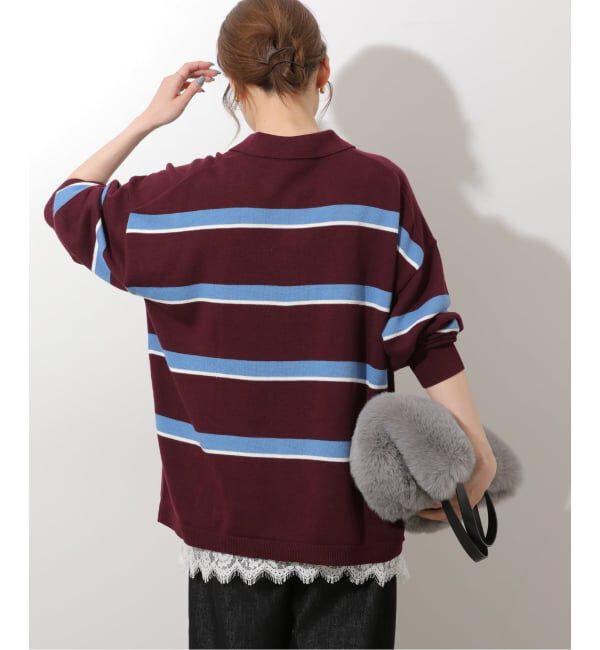 JOURNAL STANDARD relume「《予約》ラガーニットシャツ」|ニット・セーター|