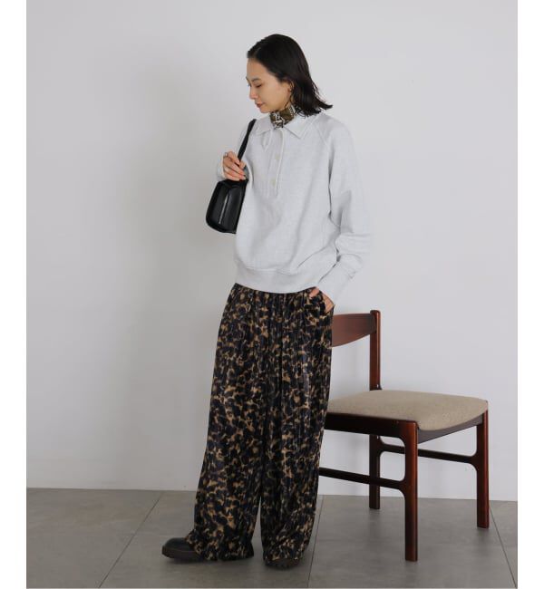 JOURNAL STANDARD「《予約》ベロアレオパードドロストパンツ」|その他|