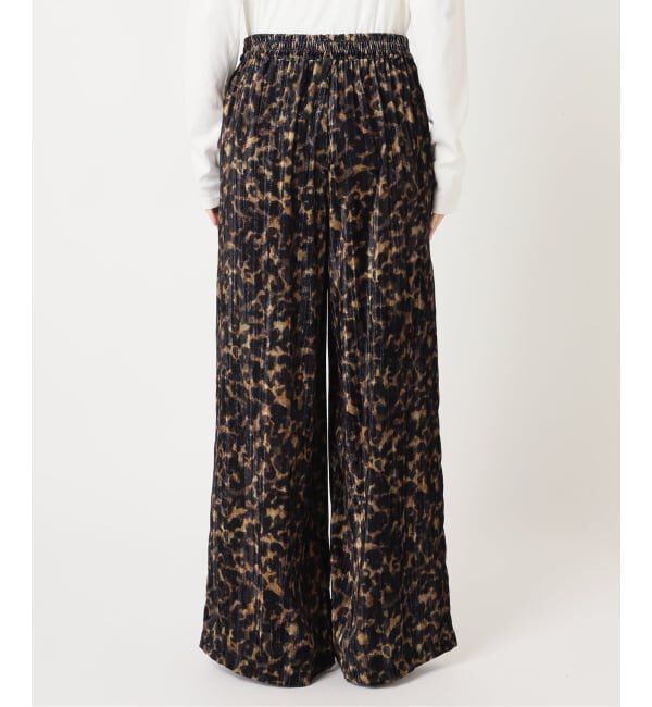 JOURNAL STANDARD「《予約》ベロアレオパードドロストパンツ」|その他|