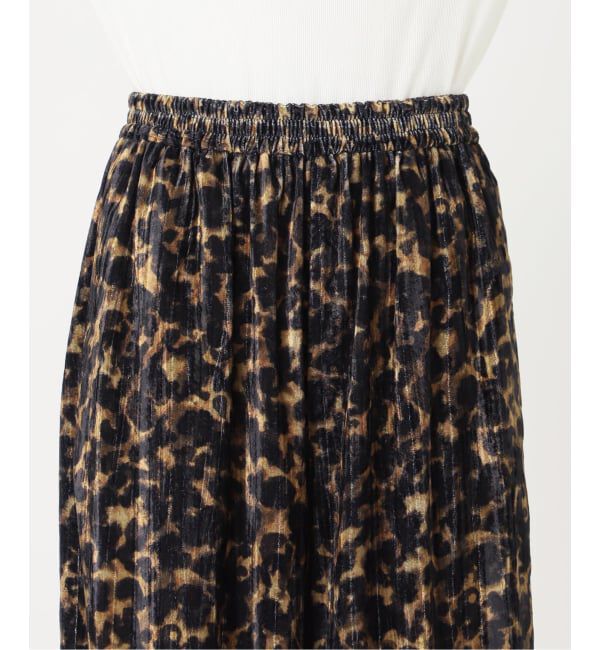 JOURNAL STANDARD「《予約》ベロアレオパードドロストパンツ」|その他|