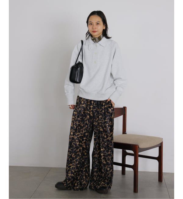 JOURNAL STANDARD「《予約》ベロアレオパードドロストパンツ」|その他|