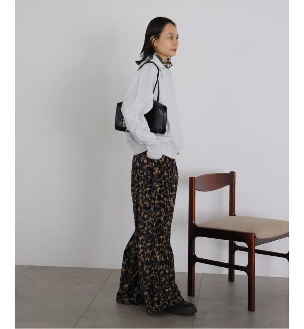 JOURNAL STANDARD「《予約》ベロアレオパードドロストパンツ」|その他|