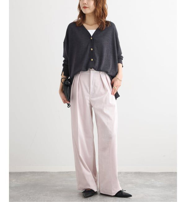 journal standard L'essage「《予約》CASHWOOL Vネックカーディガン」|カーディガン|