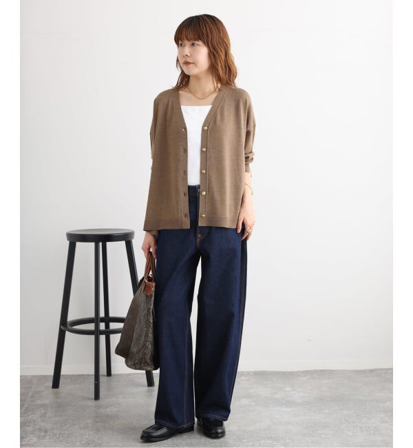 journal standard L'essage「《予約》CASHWOOL Vネックカーディガン」|カーディガン|