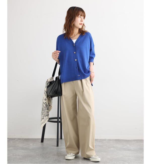 journal standard L'essage「《予約》CASHWOOL Vネックカーディガン」|カーディガン|