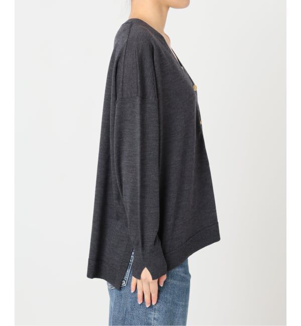 journal standard L'essage「《予約》CASHWOOL Vネックカーディガン」|カーディガン|