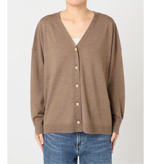 journal standard L'essage「《予約》CASHWOOL Vネックカーディガン」|カーディガン|