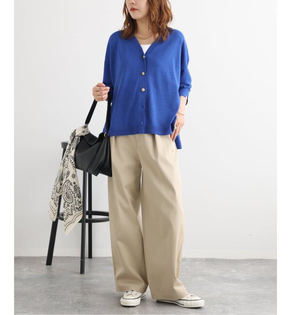 journal standard L'essage「《予約》CASHWOOL Vネックカーディガン」|カーディガン|