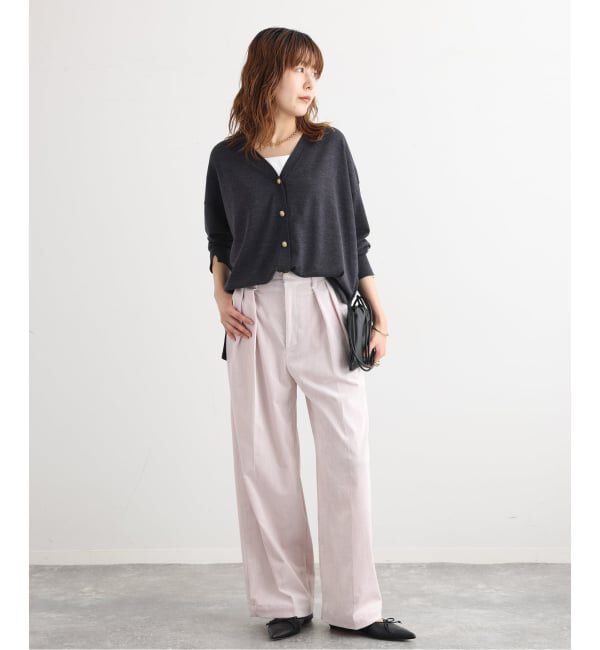 journal standard L'essage「《予約》CASHWOOL Vネックカーディガン」|カーディガン|