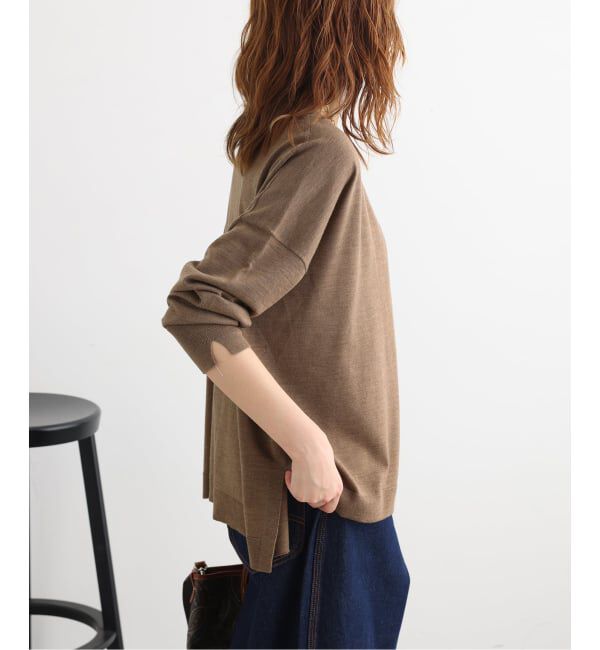 journal standard L'essage「《予約》CASHWOOL Vネックカーディガン」|カーディガン|