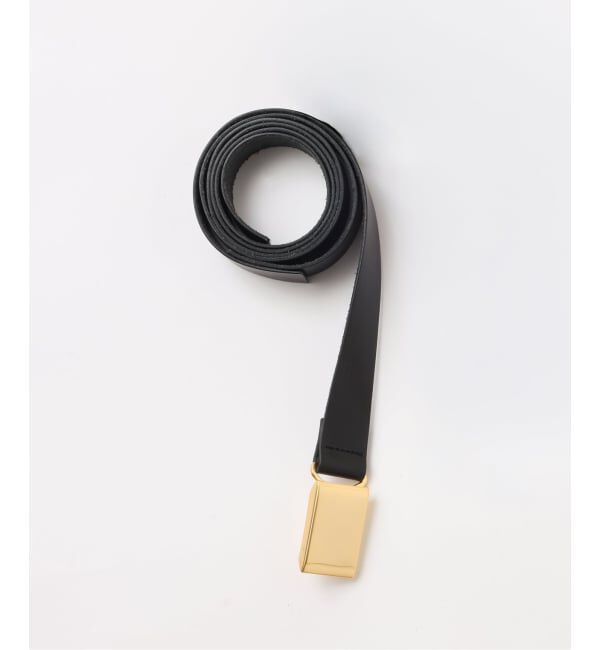 JOURNAL STANDARD「《予約》【FOLL / フォル】buttelo leather gacha belt」|ベルト|ブラック