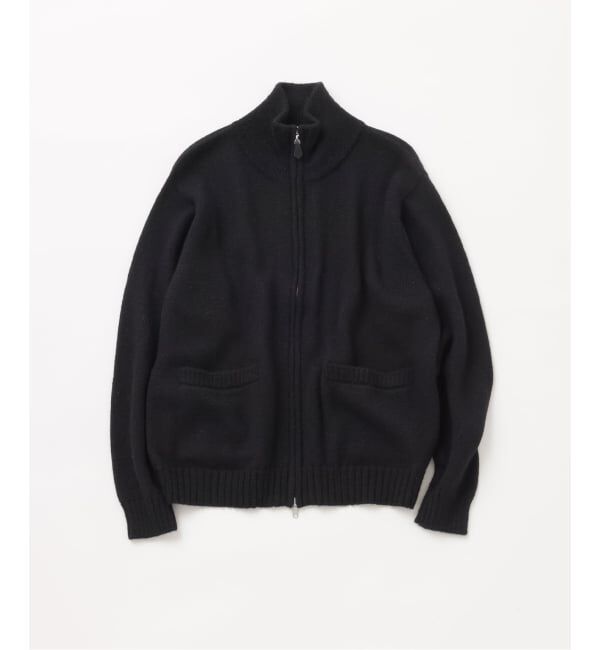 JOURNAL STANDARD「《予約》【FOLL / フォル】baby alpaca driversknit jacket」|その他|ブラック
