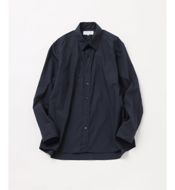 JOURNAL STANDARD「《予約》【FOLL / フォル】superfine cotton broad wardrobe shirt」|シャツ・ブラウス|ネイビー